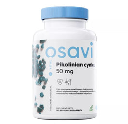 Osavi Pikolinian Cynku 50mg suplement diety 180 kapsułek