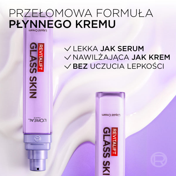 L'Oreal Paris Revitalift Filler Glass Skin lekki krem do twarzy 50ml