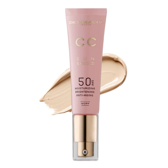 Dermacol CC Sunshield nawilżający krem CC SPF50 30ml