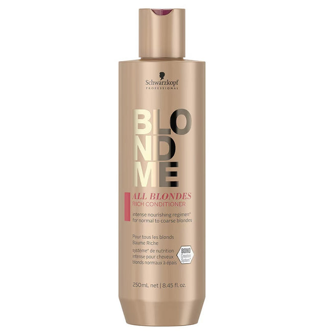 Schwarzkopf Professional BlondMe All Blondes Rich Conditioner bogata odżywka do włosów 250ml