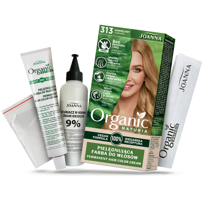 Joanna Naturia Organic pielęgnująca farba do włosów