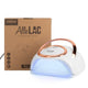 AlleLac Lampa do paznokci UV/LED 288W do lakierów hybrydowych żeli i akrylożeli Biała BQ-L9