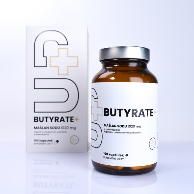 UP Health Pharma Butyrate+ maślan sodu suplement diety 100 kapsułek