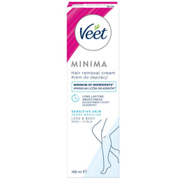 Veet Minima krem do depilacji ciała skóra wrażliwa 100ml