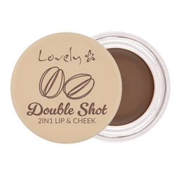 Lovely Double Shot 2in1 Cheek Blush & Lip Balm żel do ust i policzków 2w1 4g