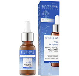 Eveline Cosmetics Serum Shot kuracja redukująca zmarszczki z 2% kompleksem retinoidów 18ml