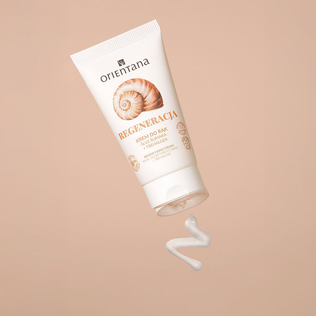 ORIENTANA Naturalny krem do rąk ze śluzem ślimaka 50ml