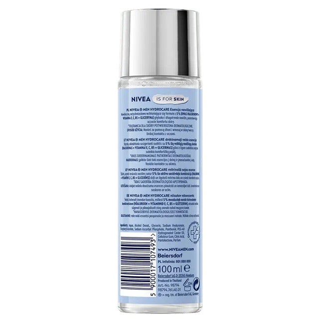 Nivea Men Hydrocare esencja nawilżająca 100ml