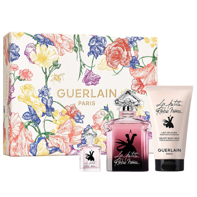 Guerlain La Petite Robe Noire Intense zestaw woda perfumowana spray 50ml + miniatura wody perfumowanej 5ml + balsam do ciała 75ml