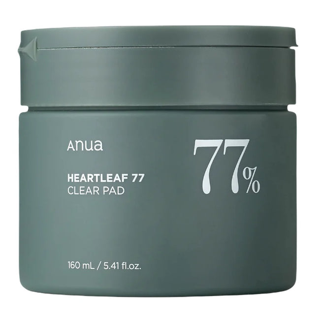 Anua Heartleaf 77% Clear Pad tonizujące płatki do twarzy 160ml