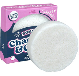 Bomb Cosmetics Char-cool & Clear Facial Sponge gąbka do twarzy z węglem drzewnym
