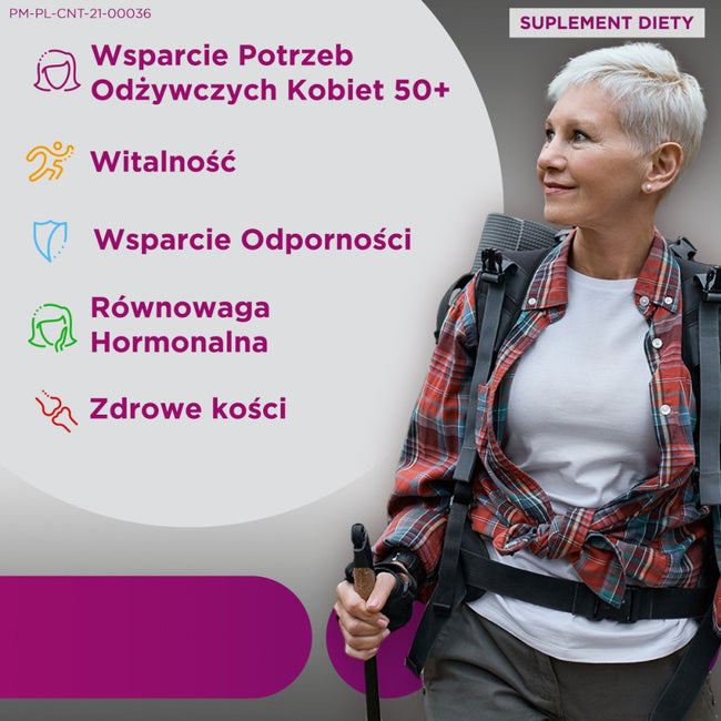 Centrum Silver Woman 50+ multiwitaminy dla kobiet suplement diety 90 tabletek
