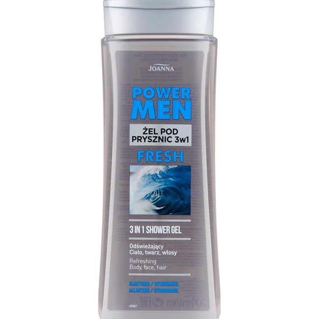 Joanna Power Men Fresh żel pod prysznic 3w1 300ml