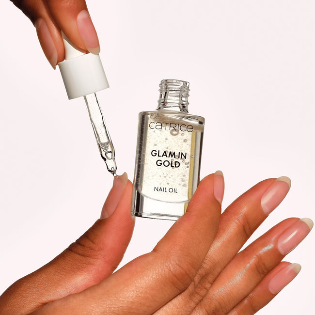 Catrice Glam In Gold Nail Oil olejek do paznokci 8ml
