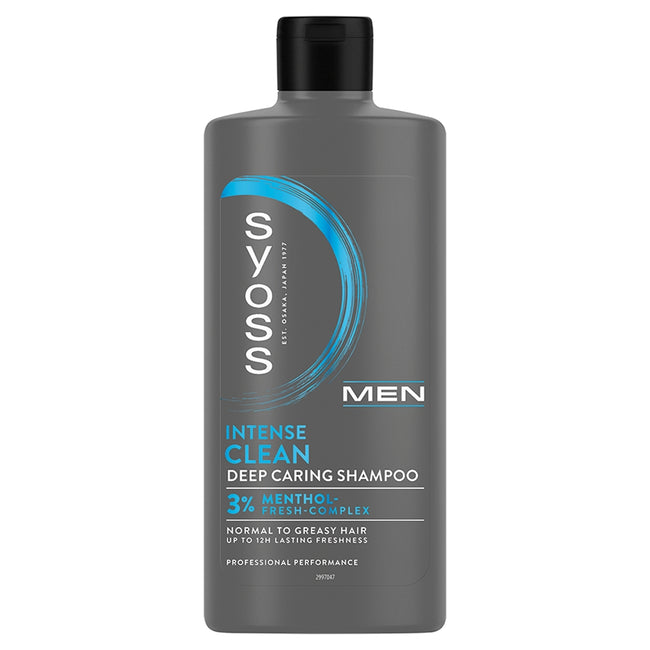 Syoss Men Intense Clean szampon do włosów normalnych i przetłuszczających się 440ml
