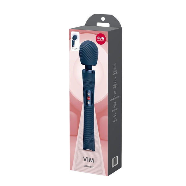 FUN FACTORY Vim masażer-różdżka Granatowy