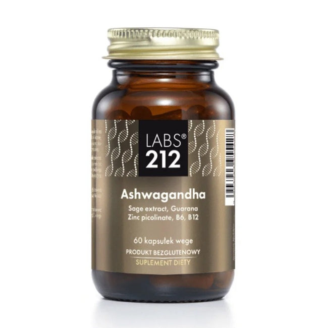 LABS212 Ashwagandha suplement diety 60 wege kapsułek