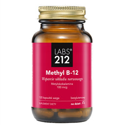 LABS212 Methyl B-12 suplement diety 120 kapsułek