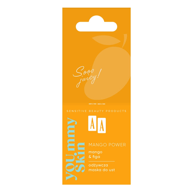 AA YOU.mmy Skin Mango Power odżywcza maska do ust 10g