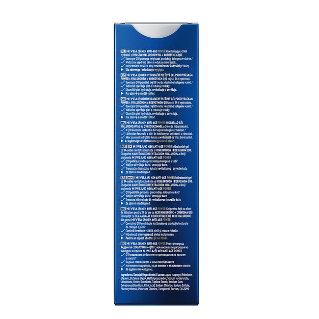Nivea Men Anti-Age Power rewitalizujący hydrożel do twarzy 50ml