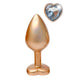 Dream Toys Gleaming Love Pearl Gold Plug korek analny M