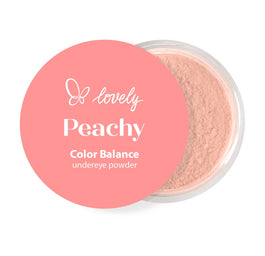 Lovely Peachy Undereye Powder sypki puder pod oczy 3.5g