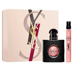 Yves Saint Laurent Black Opium Pour Femme zestaw woda perfumowana spray 30ml + woda perfumowana spray 10ml