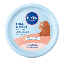 Nivea Baby krem pielęgnacyjny do twarzy i ciała 200ml