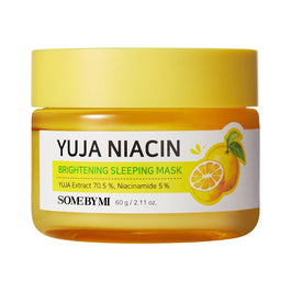 Some By Mi Yuja Niacin Miracle Brightening Sleeping Mask rozjaśniająca maska na noc 60g