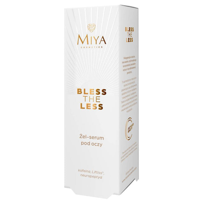 Miya Cosmetics Bless The Less żel-serum pod oczy 15ml