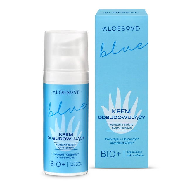 ALOESOVE Blue krem odbudowujący do twarzy 50ml