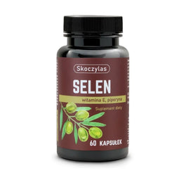 Skoczylas Selen witamina E + piperyna suplement diety 60 kapsułek