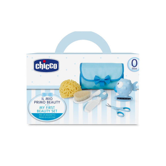 Chicco My First Beauty zestaw akcesoriów do higieny i kąpieli 0m+ Niebieski