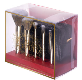 Inter Vion Flawless Beauty zestaw pędzli do makijażu z kosmetyczką