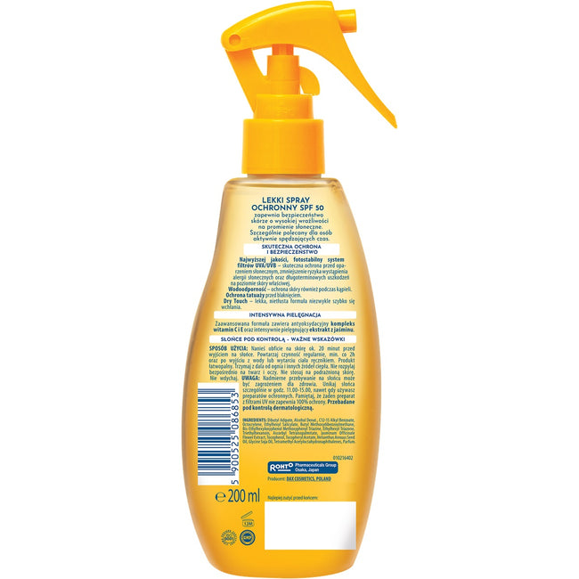 Dax Sun Lekki spray ochronny Active SPF50 200ml