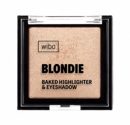 Wibo Blondie Baked Highlighter & Eyeshadow wypiekany rozświetlacz do twarzy i oczu