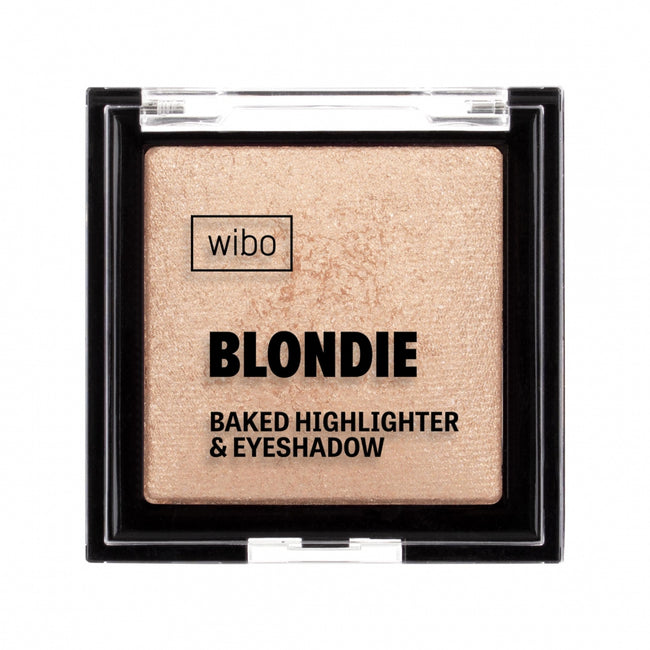 Wibo Blondie Baked Highlighter & Eyeshadow wypiekany rozświetlacz do twarzy i oczu