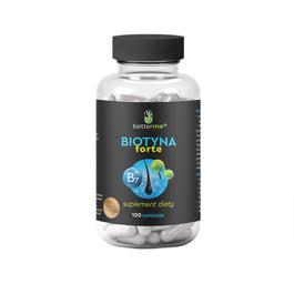BetterMe Biotyna Forte Krzem Selen Cynk suplement diety 100 kapsułek