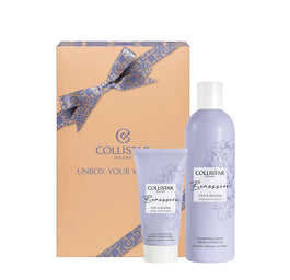 Collistar Unbox Your Wellness zestaw kremowe mleczko pod prysznic 250ml + miękkie masło do ciała 50ml