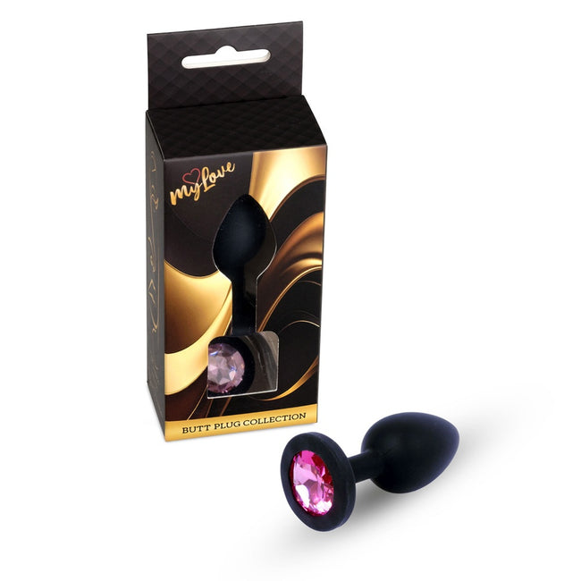 MyLove Butt Plug Collection Silicone korek analny Dark Blue S
