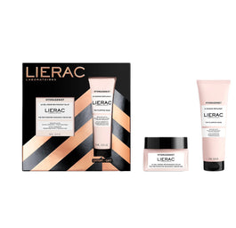 LIERAC Hydragenist zestaw nawilżający krem-żel rozświetlający 50ml + maska wypełniająca 75ml