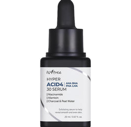 Isntree Hyper Acid4 AHA BHA PHA LHA 30 Serum złuszczające serum do twarzy 20ml