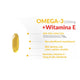 WISH Pharmaceutical Omega-3 1000mg + Vit E Natural Formula suplement diety 90 kapsułek miękkich