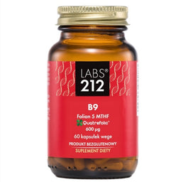 LABS212 B9 Folian 5-MTHF suplement diety 60 kapsułek