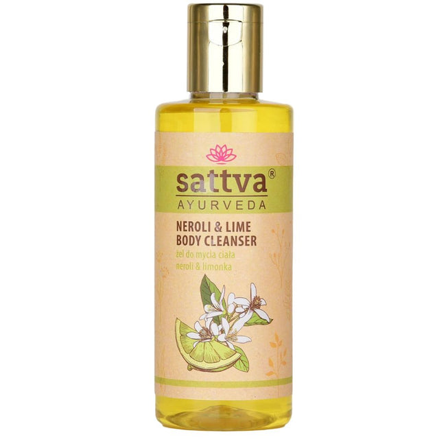 Sattva Body Cleanser żel do mycia ciała Neroli & Lime 210ml