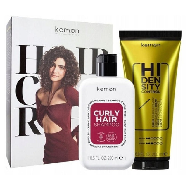 Kemon Curly Hair zestaw szampon do włosów kręconych 250ml + krem zwiększający objętość włosów 200ml
