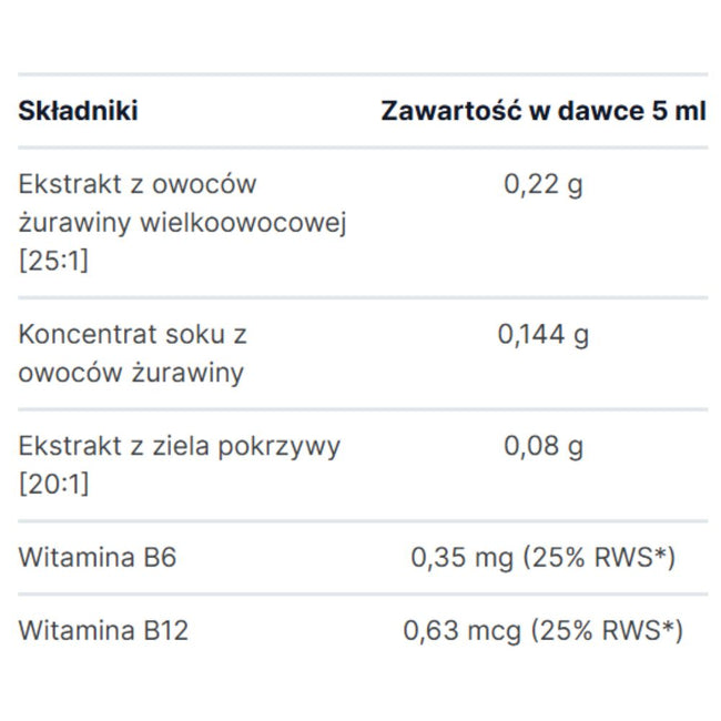 Żuravit Junior Plus suplement diety w płynie 110ml