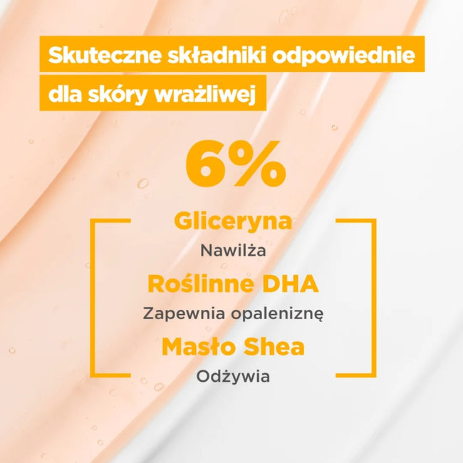 MIXA Bright & Bronze balsam samoopalający do ciała dla jasnych i śniadych karnacji 250ml