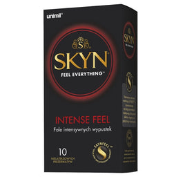 SKYN Intense Feel nielateksowe prezerwatywy z wypustkami 10szt