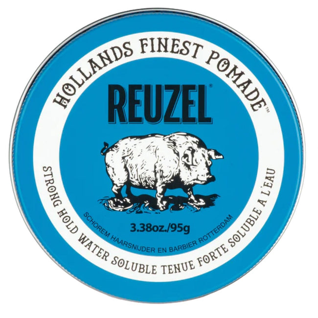 Reuzel Hollands Finest Blue Pomade mocno utrwalająca pomada na bazie wody